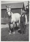 Conrad Koehler and his horse